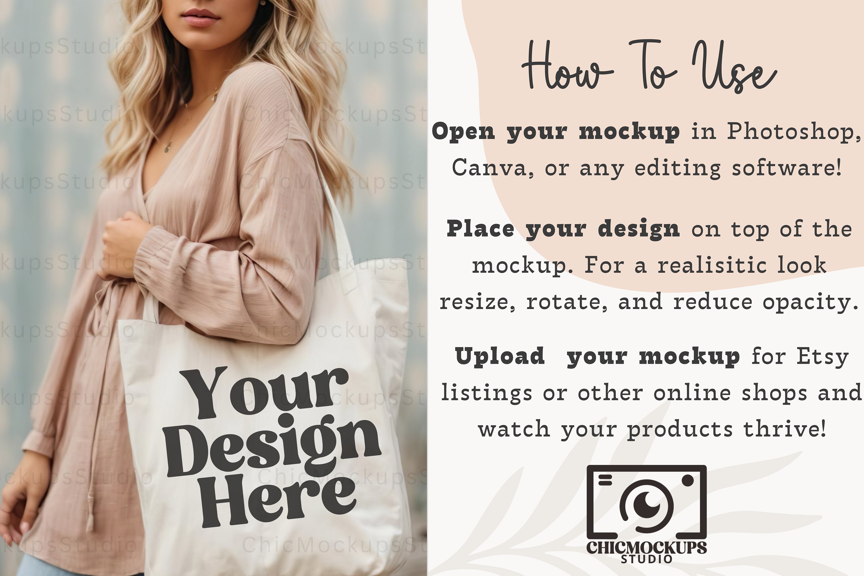 Tote Bag Mockup Canvas Tote Bag Mockup Boho Tote Bag Mock - Etsy