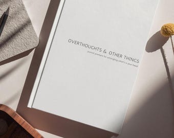 Overdenkend dagboek | Begeleide zelfreflectieprompts | Incheckdagboek mentale helderheid en emotioneel (digitale download)