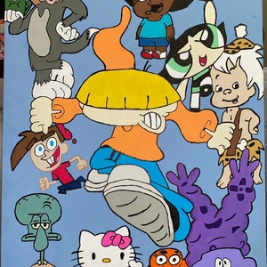 cartoon characters