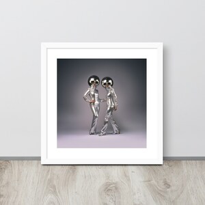 Framed poster - Disco twins