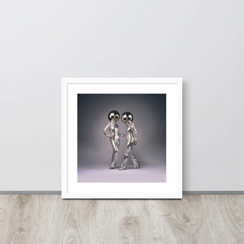 Framed poster - Disco twins