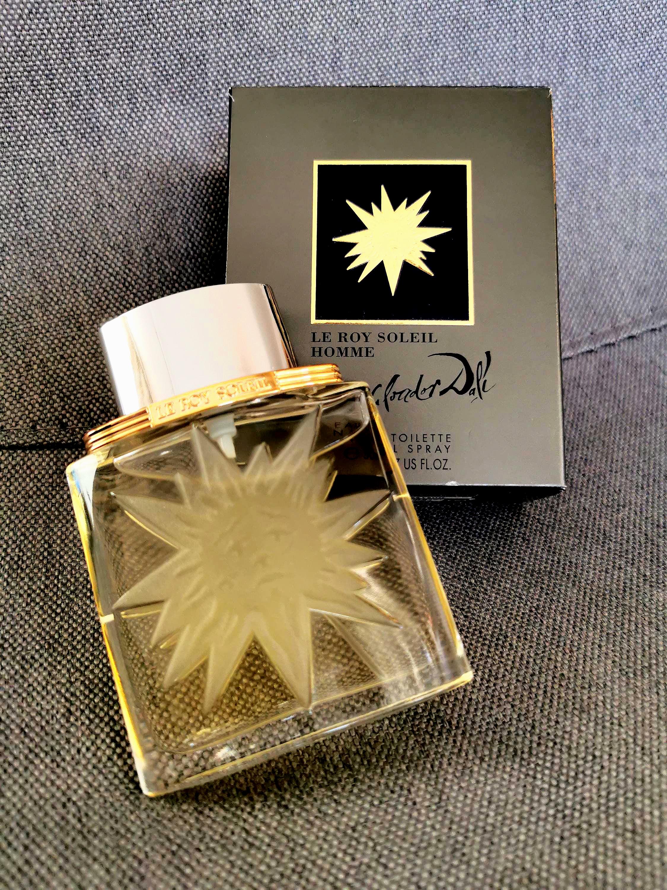 Grande Broche Parfum "Le Roy Soleil" Dalí - Vintage, Référence GAR 017, Proche Du Neuf