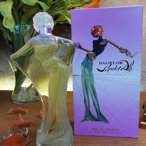 Daliflor Salvador Dali 100ml eau de toilette with original box
