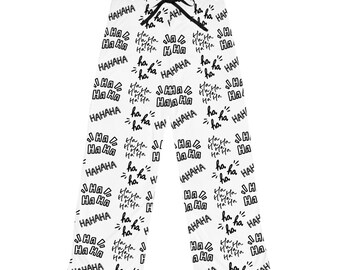 Pantalones de pijama para mujer HaHaHa