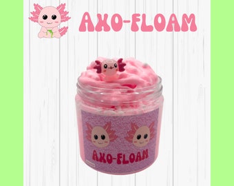 Axo-Floam Slime (Unscented) Stretchy Foam Ball Slime