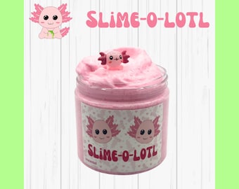 Slime-O-Lotl Slime (Unscented) Fluffy Butter Slime