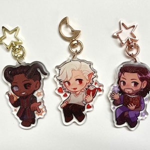 baldurs gate 3 glitter epoxy charms