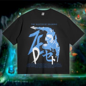 Zed League of Legends Tshirt. Zed Main Shirt Gift. Video Game Tee. Comfy Zed Shirt for Him.  Lol Tees Gifts for Teenager.