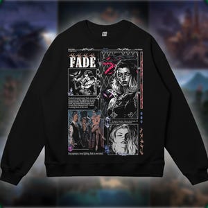 Valorant Fade Main Sweatshirt. Christmas Gifts. Teenager Sweatshirt Gift. Birthday Kids Presents. Gamer  Sweatshirt. Video Game Present.