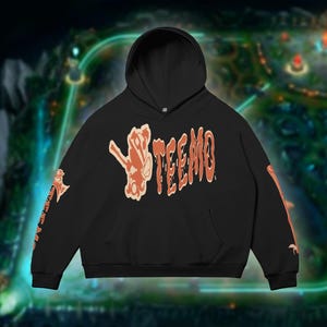 Teemo League Of Legends Hoodie. Little Devil Teemo Hoodie. Miękka Teemo Hoodie dla graczy LoL. Christmas Day Hoodie dla niej.