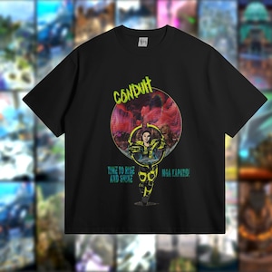 Camiseta principal de Apex Legends Conduit. Regalos de Apex Conduit para el sanador de escudos. Camiseta de jugador de equipo de apoyo. Camisetas de Apex Gamers del mapa Ignite. Regalos para gamers.