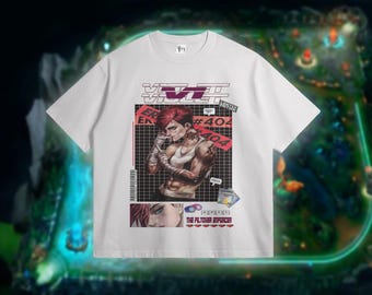 League of Legends Vi T-shirt. LoL Arcane Vi Shirt. Video Game Tee. Vi Gift for Gamer Lover.