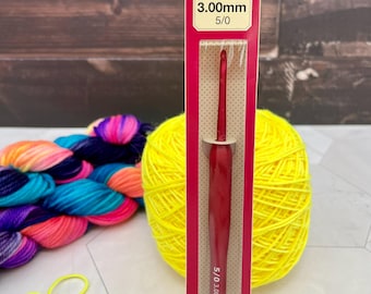 Tulip ETIMO Red Crochet Hook w/Cushion Grip