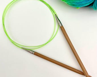 HiyaHiya Bamboo Fixed Circular Needles - 32" & 40"
