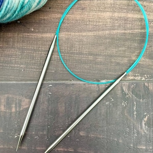 HiyaHiya 32" (80cm) Sharp Steel Fixed Circular Knitting Needles