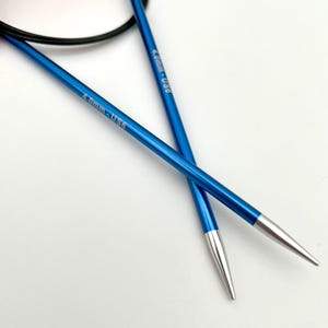 KnitPro Zing 24&quot; & 32&quot; Fixed Circular Knitting Needles - Aluminum Knitting Needles