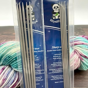 HiyaHiya 6" (15cm) SHARP Double Point Knitting Needles- DPN
