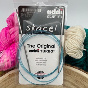 addi Turbo 60” (150cm) Fixed Circular Knitting Needles