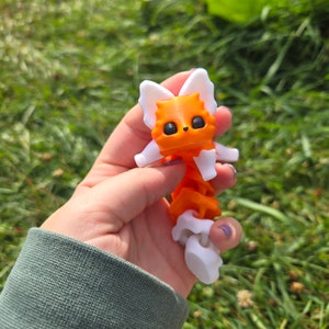 3D Printed Fox\Artic fox, cute, fox, artic fox