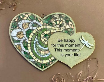 Mosaics art. Custom mosaic heart. Home Decor, Wall Art. Anniversary gift. Personalized gift. Wall art. Wedding gift.