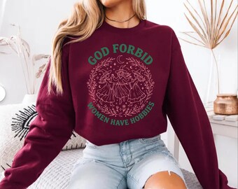 Vintage Witch Sweatshirt, Feminist Halloween Sweater, Salem 1692 Inspired Sweater, Spooky Season Graphic Sweater