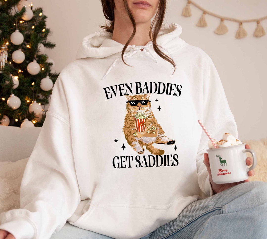 Even Baddies Cat Hoodie