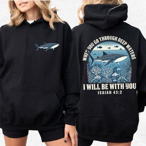 Whale Shark Hoodie, Shark Hoodie, Jesus Hoodie, Whaleshark Hoodie, Gift For Ocean Lover,Coconut Girl,Fisher Hoodie,Beachy ,Ocean Life Hoodie