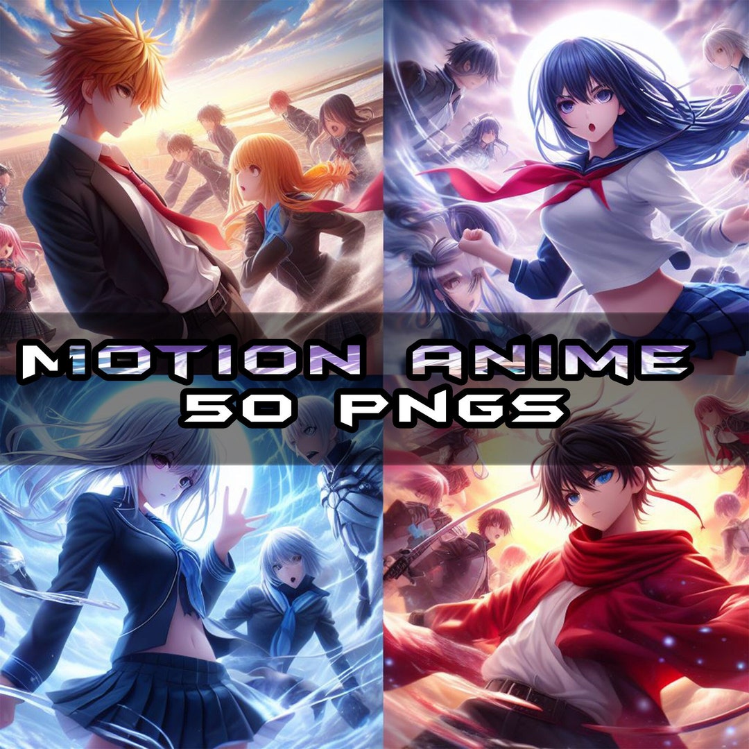 Anime Sticker Set Anime Sticker PNG Pack Anime PNG Anime SVG Anime Sticker Design Anime Clipart