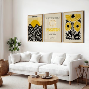 Bauhaus Picasso Matisse Gallery Print Set: Mid-Century Modern Art (Digital Download)
