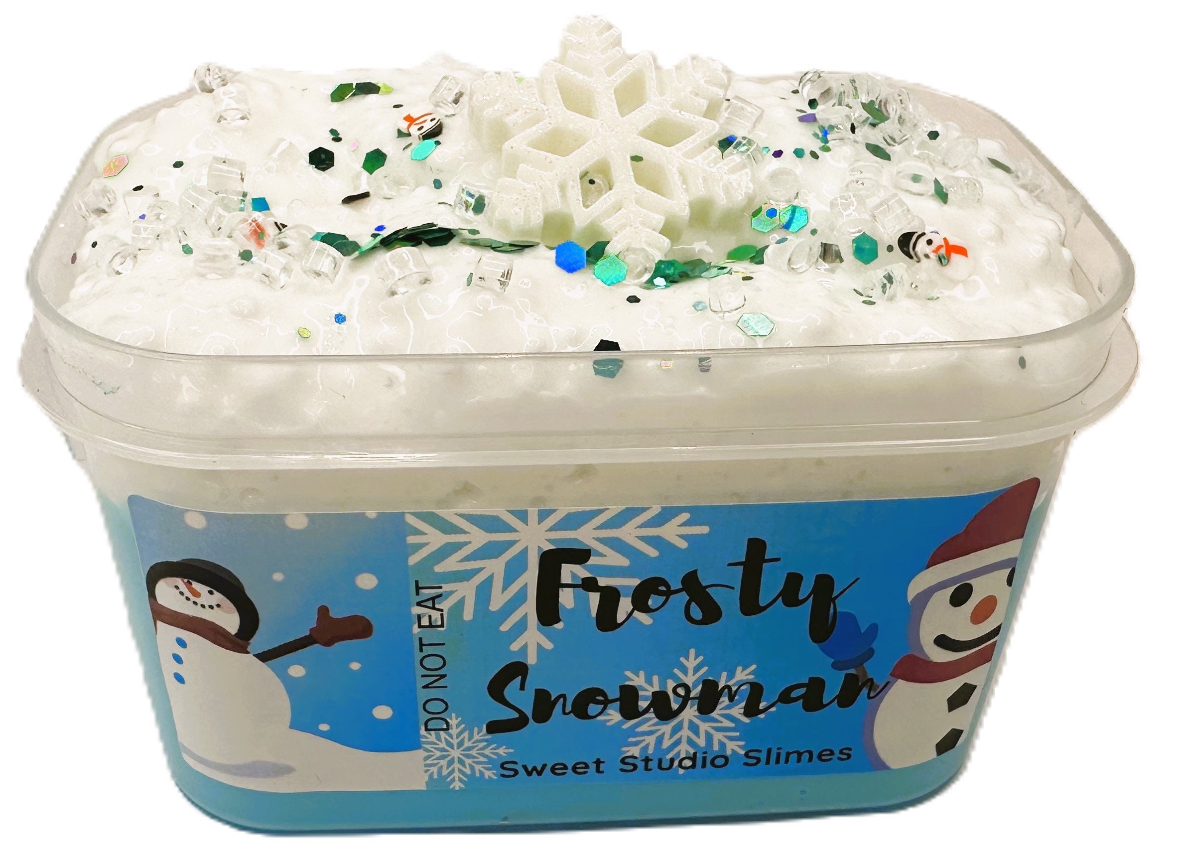 30 Count Assorted Foam Let It Snow Snowman Snowflake 