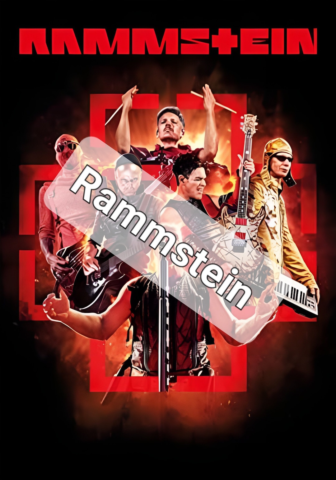 Rammstein / Rock Band / Tour 2024 Etsy Australia