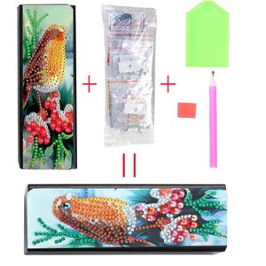 diy sunglasses case diamond painting portable storage box sunglasses case 7