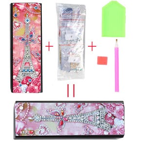 diy sunglasses case diamond painting portable storage box sunglasses case 2
