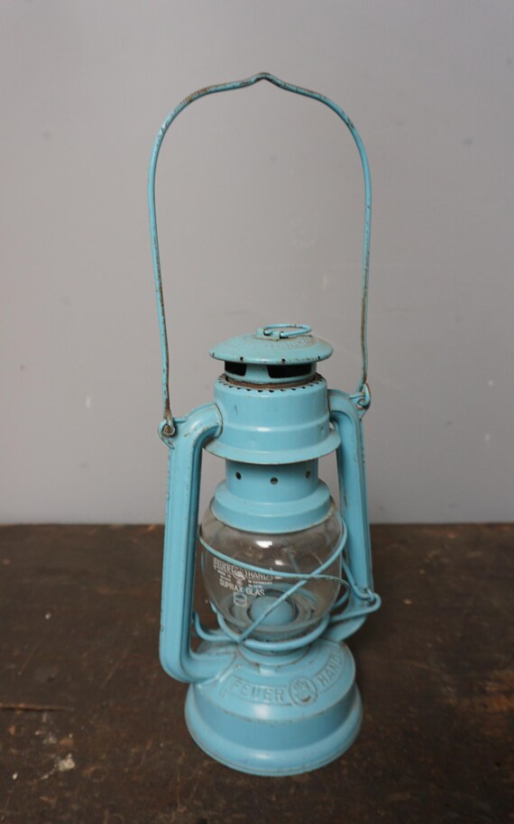 Vintage Feuerhand Baby 275 Storm Lamp Lantern Kerosene Lamp