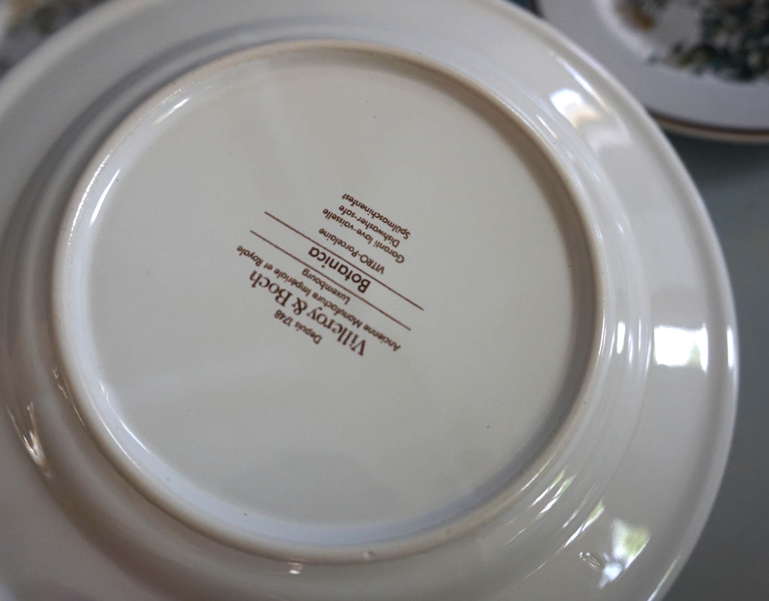 ヴィンテージ ビレロイ＆ボッホ ボタニカ 6枚セット スターター