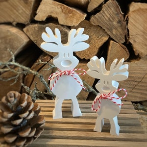 Rentier Elch Geschenk Weihnachten Advent Geschenkidee Weihnachtsgeschenk Raysin Mitbringsel Kleinigkeit Einzeln Set Hirsch