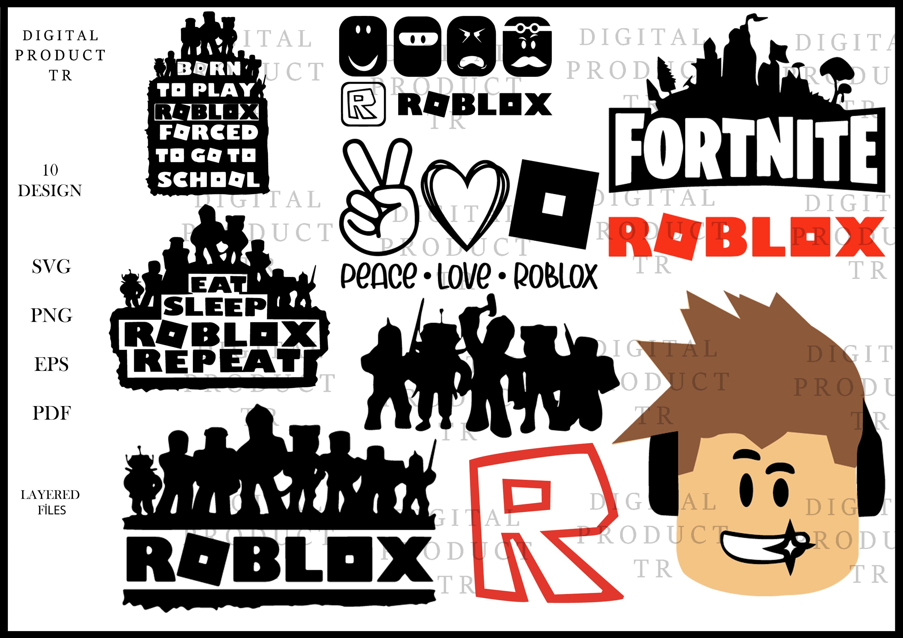 Girl Gamer Roblox-HTV Iron on Ready to Press Transfer Sheet-SHIRT NOT –  Lalas Sticker Creation