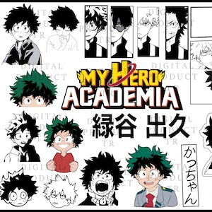Svg bundle - Anime svg bundle - Manga - Japennese - SVG PNG EPS