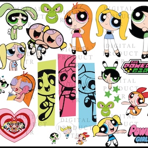 Powerpuff girls svg bundle