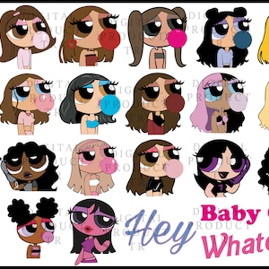 Powerpuff girls svg bundle