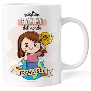 Caribu design Tazza Personalizzata Laurea Donna - Idea Regalo per Lei