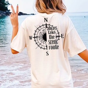 Nehmen Sie Immer Die Malerische Route svg, Nehmen Sie Immer Die Malerische Route Png, Nehmen Sie Immer Die Malerische Route Kompass svg, Malerische Route Png, Kompass svg