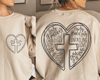 Jesus Valentine SVG PNG: Christian Love Design (Digital Download)