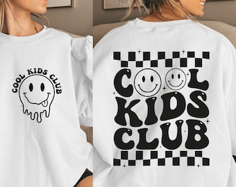 Cool Kids Club Svg, Cool Kids Club Png, Cool Kids Club, Mom Life Kid Life Svg, Kid Life Svg, Cool Moms Cools Kids Svg, Cool Little Dude Svg