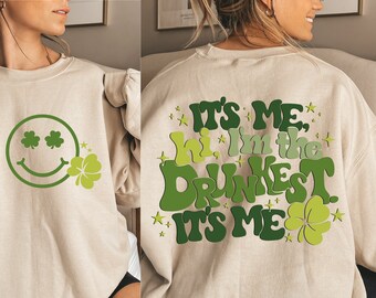Chemise de la Saint-Patrick SVG : graphiques Shamrock (téléchargement numérique)