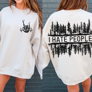 İ Hate People Png, Antisocial Svg, İntrovert Svg, Sarcasm Svg, Skeleton Svg, Camper Svg, İ Hate People, Camping Png Sublimation, People Png image 2