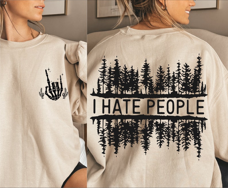 İ Hate People Png, Antisocial Svg, İntrovert Svg, Sarcasm Svg, Skeleton Svg, Camper Svg, İ Hate People, Camping Png Sublimation, People Png image 4