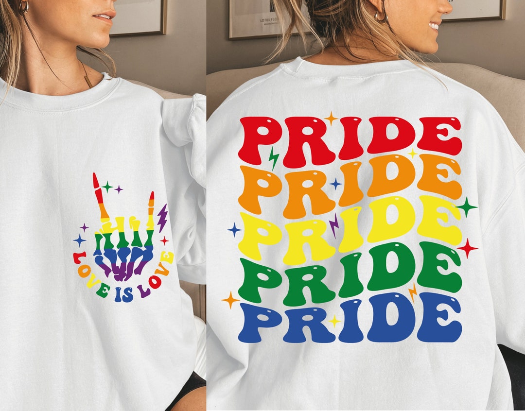 Pride SVG Bundle: Rainbow Flag, Love is Love (digital Download) - Etsy