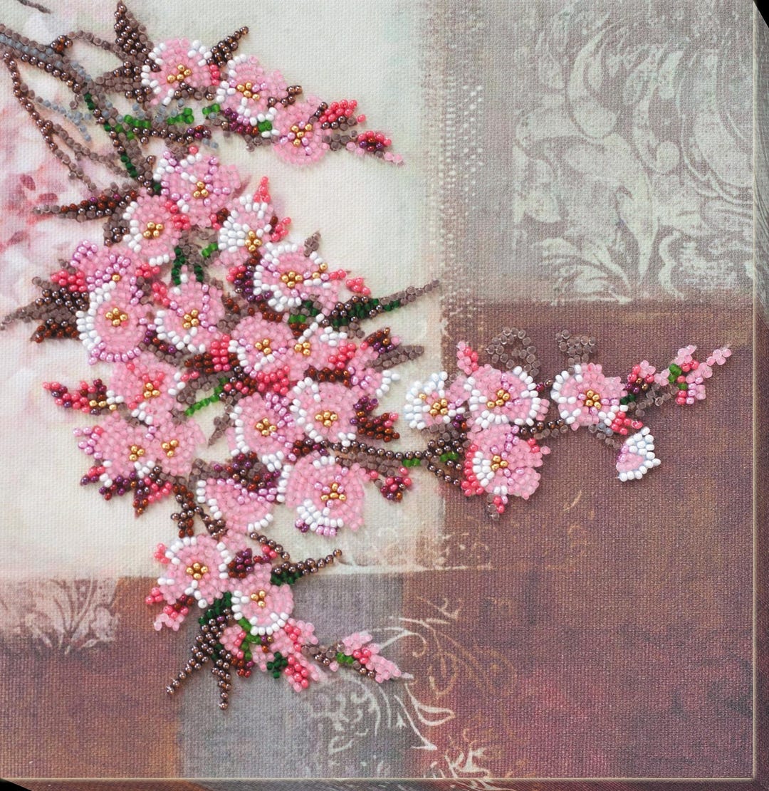 Bead Embroidery Kit “sacura Branch
