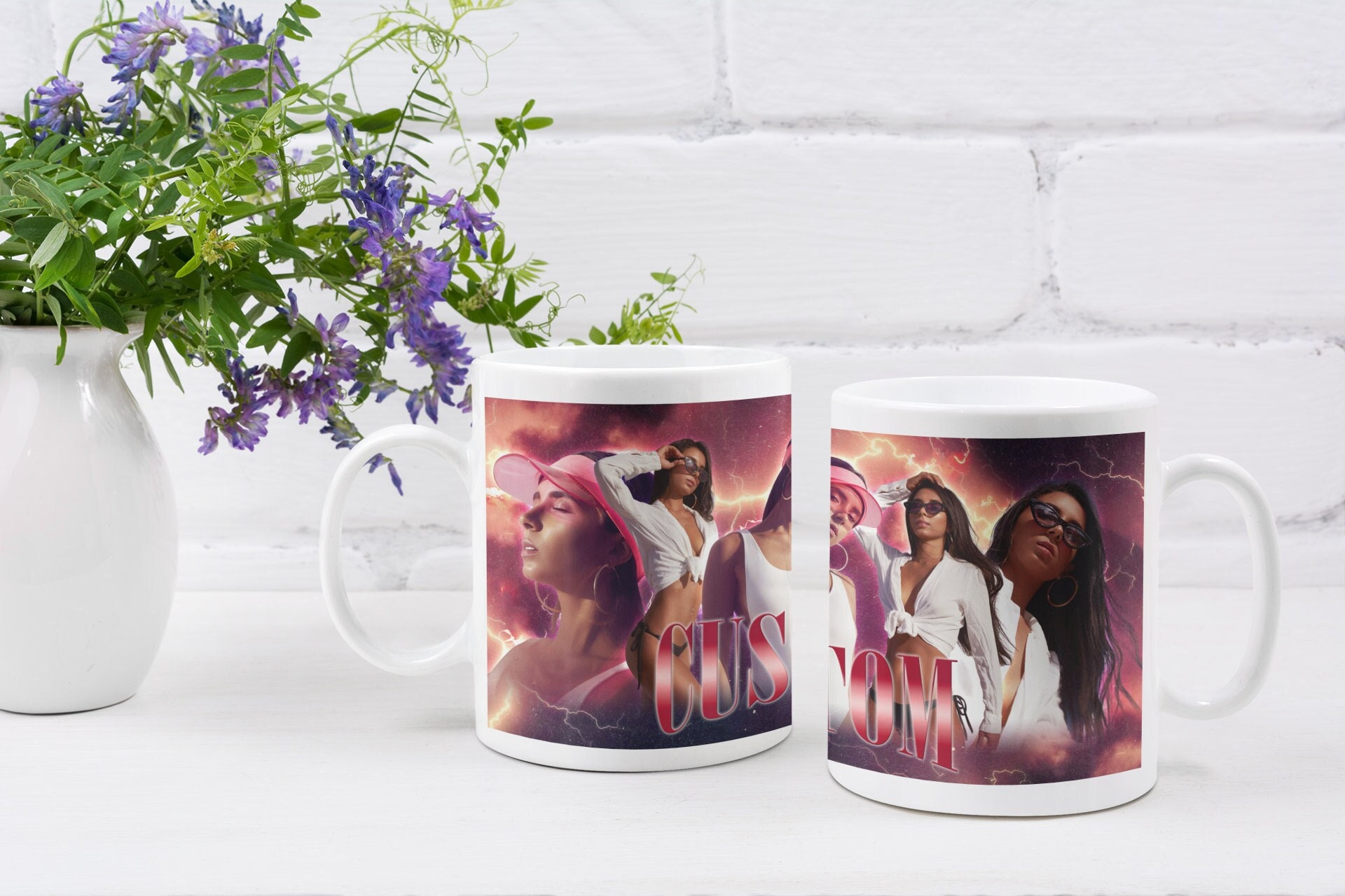 Photo mug, Custom photo mug, Photo Coffee Mug, Custom Rap mug